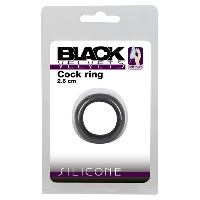 Black Velvets-Penisring 2,6 Cm Black Velvets-Penisring 2,6 Cm