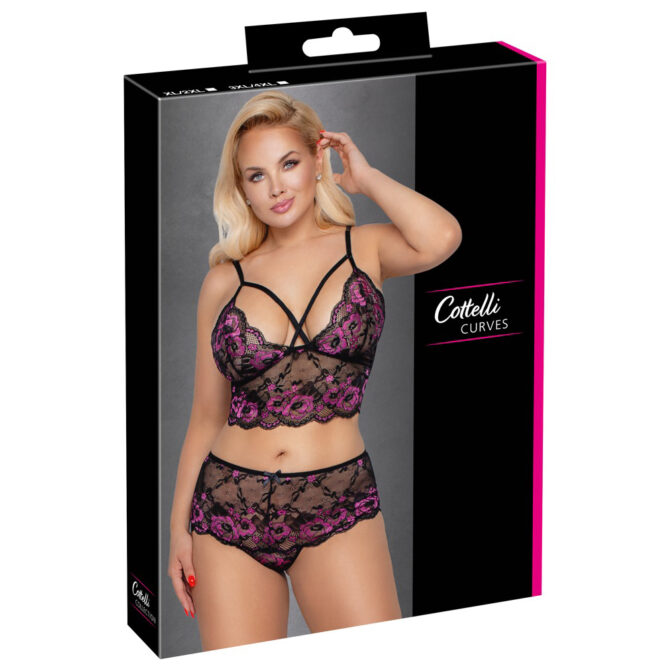 C.C. Curves-Bh Set Zwart & Paars C.C. Curves-Bh Set Zwart & Paars