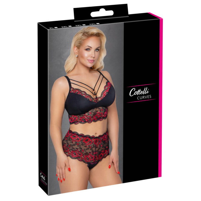 C.C. Curves-Bh Set Zwart & Paars