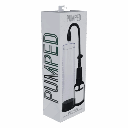 Pumped-Basispomp 2 - Waterbestendig - Transparant Pumped-Basispomp 2 - Waterbestendig - Transparant