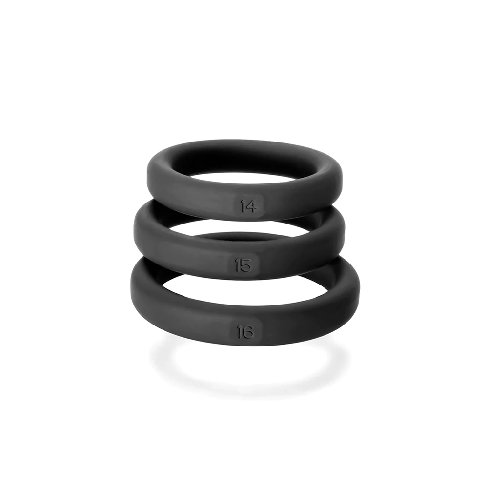Perfect Fit-Xact-Fit Cockring 3-Pack S/M