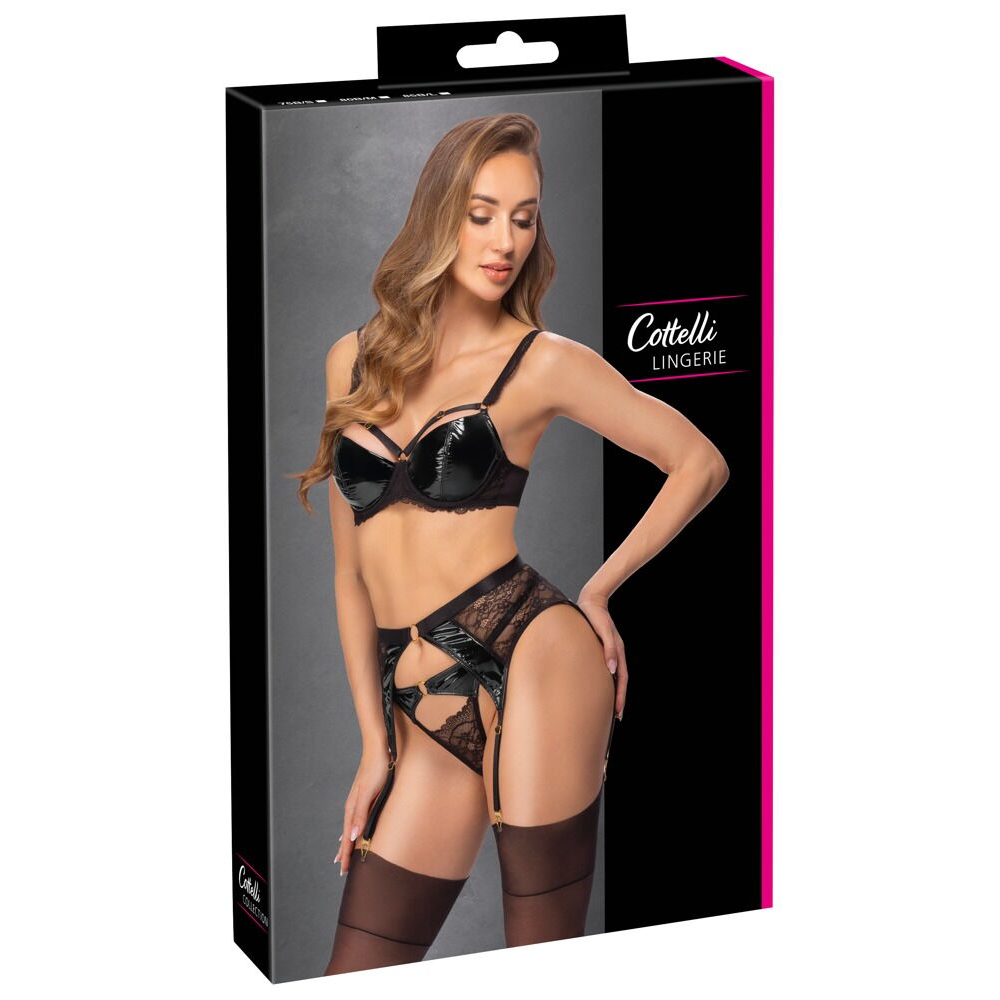 Cottelli Lingerie-Lingerieset Zwart