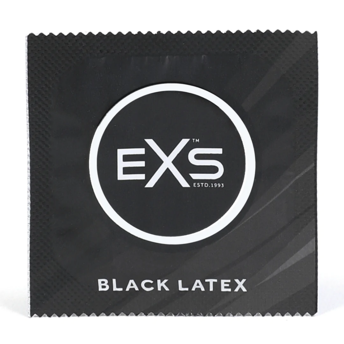 EXS Condooms-EXS Black Latex Condooms 100 stuks