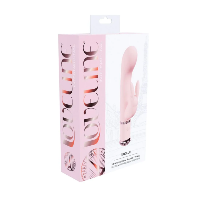 Loveline-Belle - Rabbit Vibrator - Roze