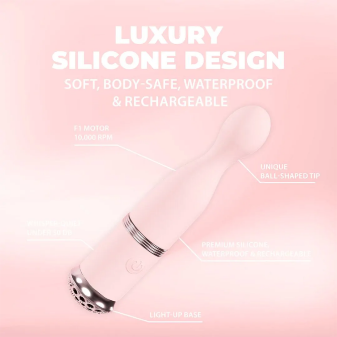 Loveline-Finesse - Ball Tip Vibrator - Roze