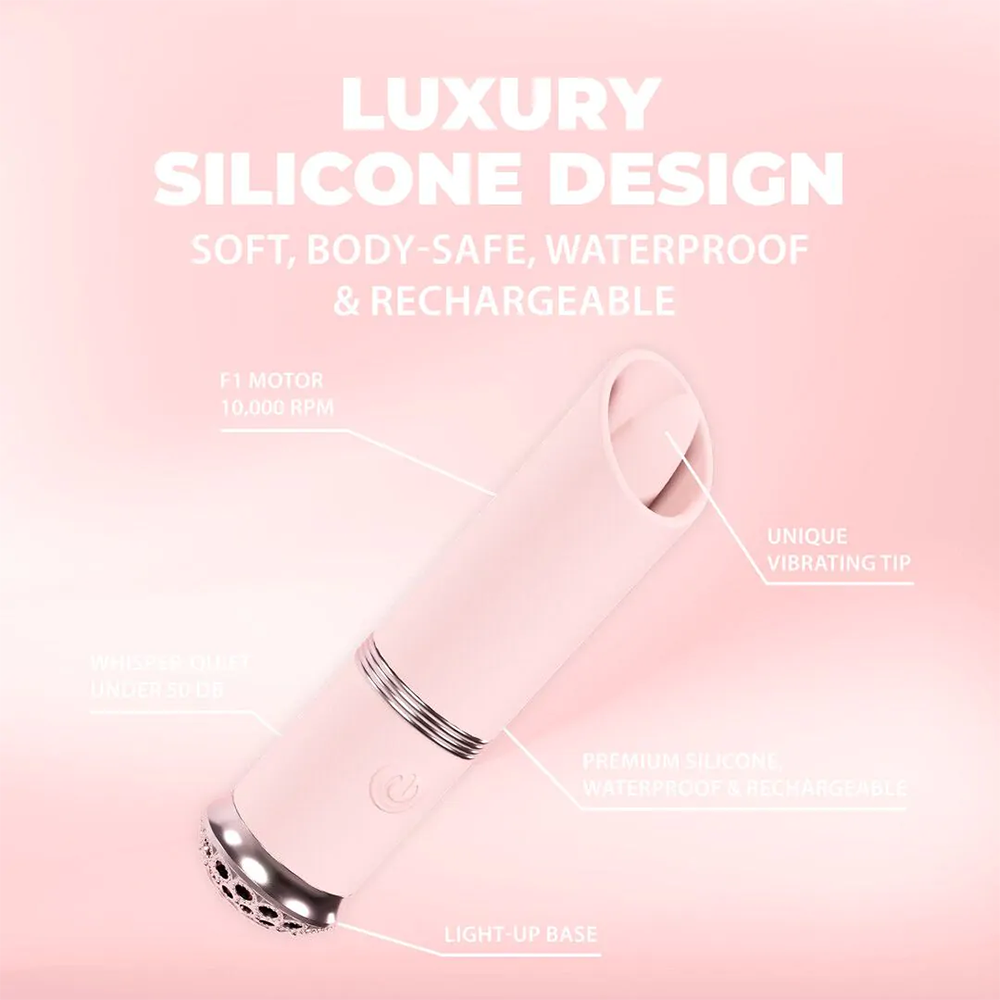 Loveline-Luxe - Mini Lipstick Vibrator - Roze