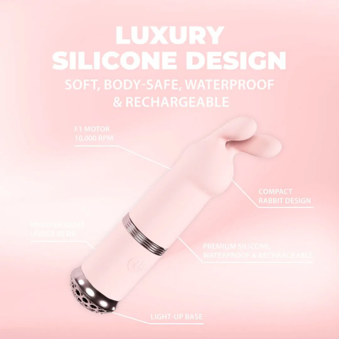 Loveline-Reve - Mini Rabbit Vibrator - Roze