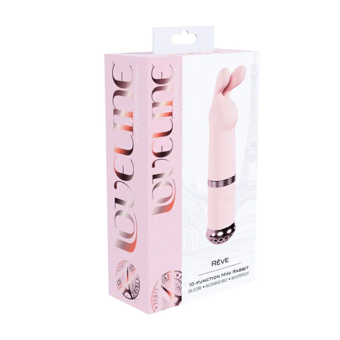Loveline-Reve - Mini Rabbit Vibrator - Roze Loveline-Reve - Mini Rabbit Vibrator - Roze