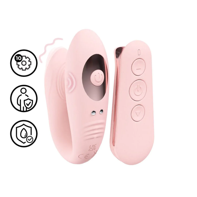 Loveline-Charme - Afstandsbediening Dual Motor Vibrator - Roze