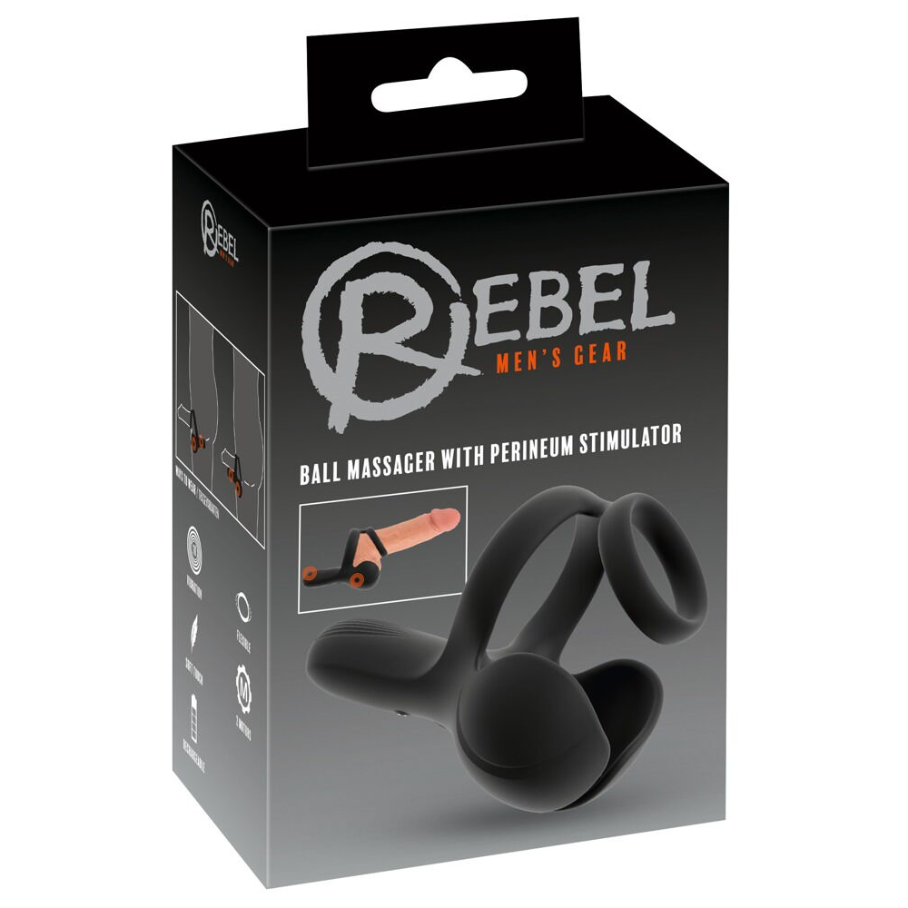 Rebel-Ball Massager with Perineum Stimulator