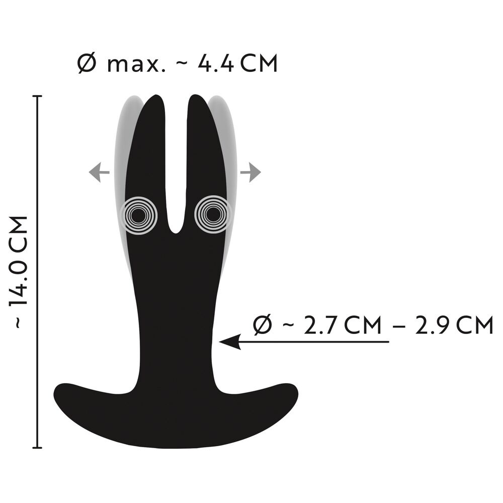 Anos-RC Anal Spreader met Vibratie