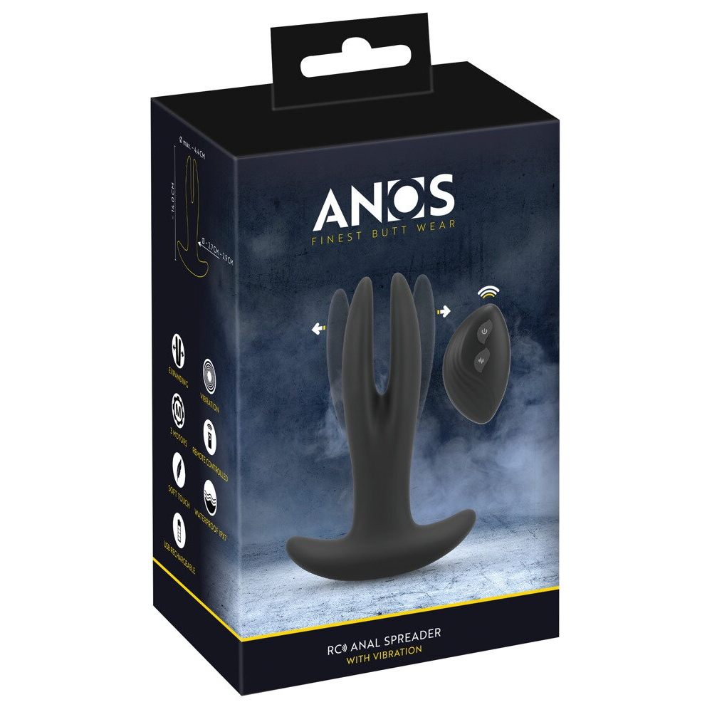 Anos-RC Anal Spreader met Vibratie