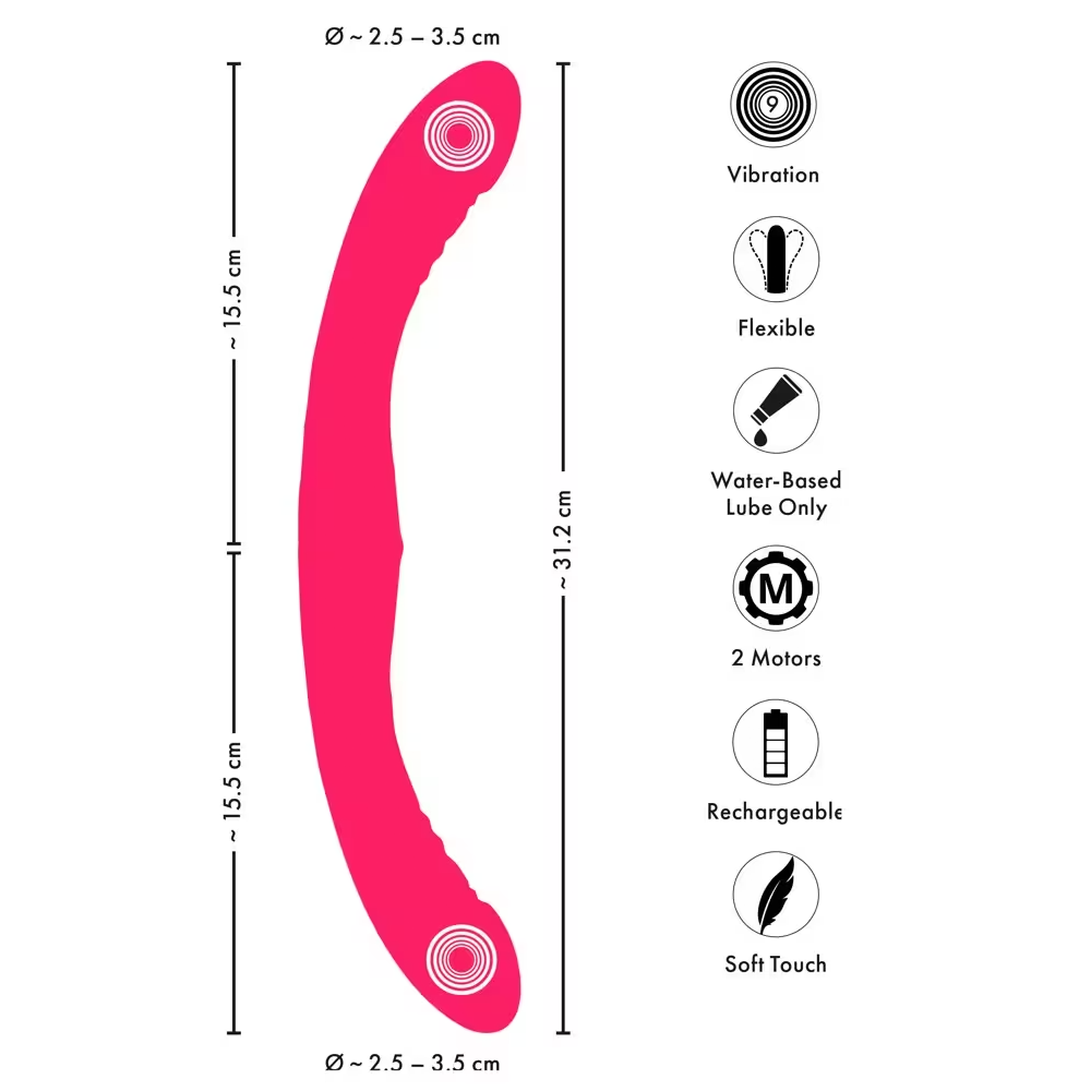 Couples Choice-Double Vibrator