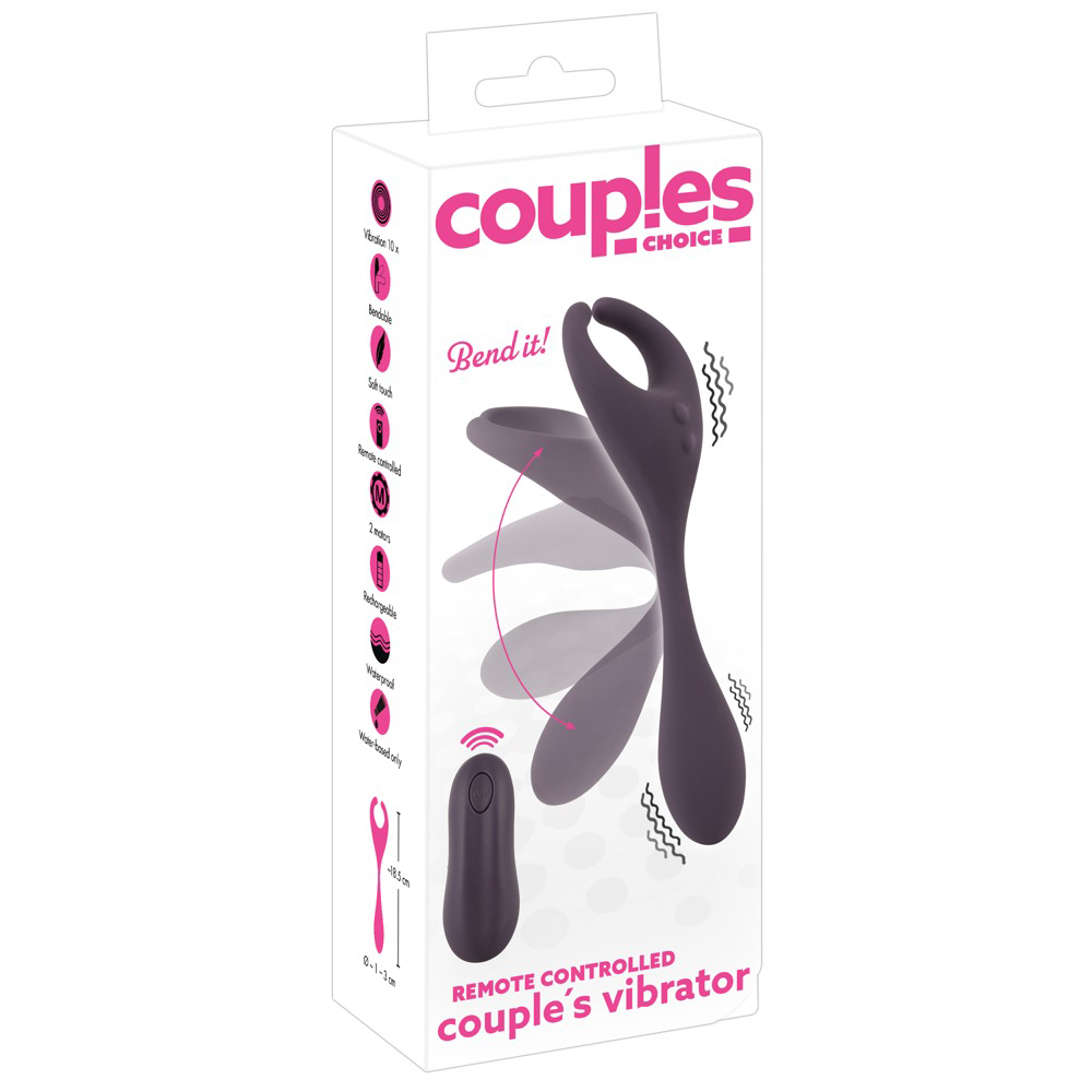 Couples Choice-Op afstand bedienbare vibrator voor koppels