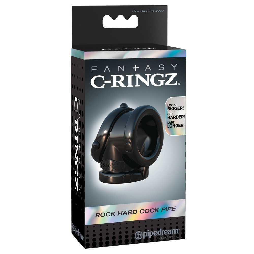 Fantasy C-Ringz-Rock Hard Cock Pipe