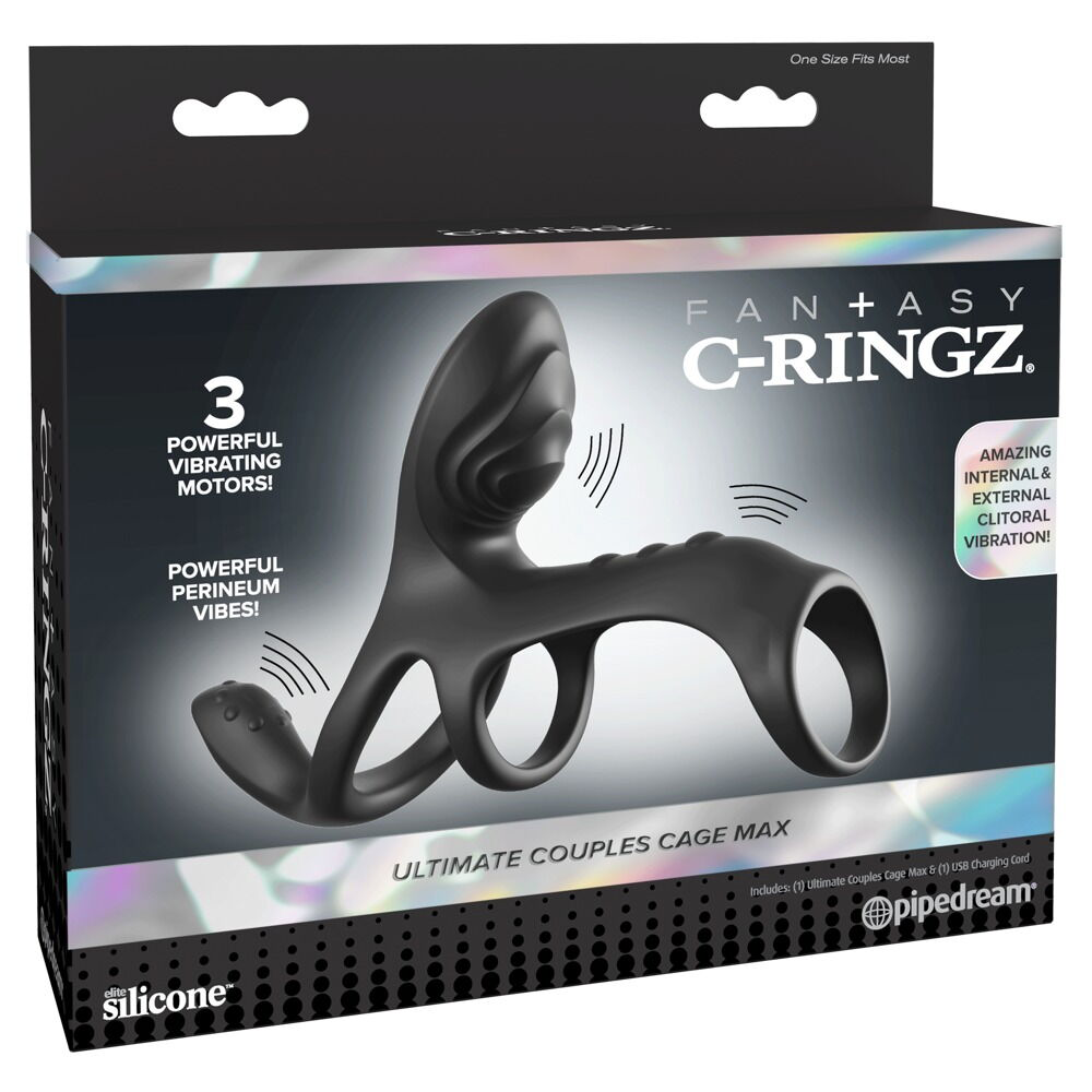 Fantasy C-Ringz-Ultimate Couples Cage Max