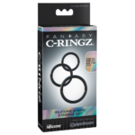 Fantasy C-Silicone 3-Ring Stamina Set