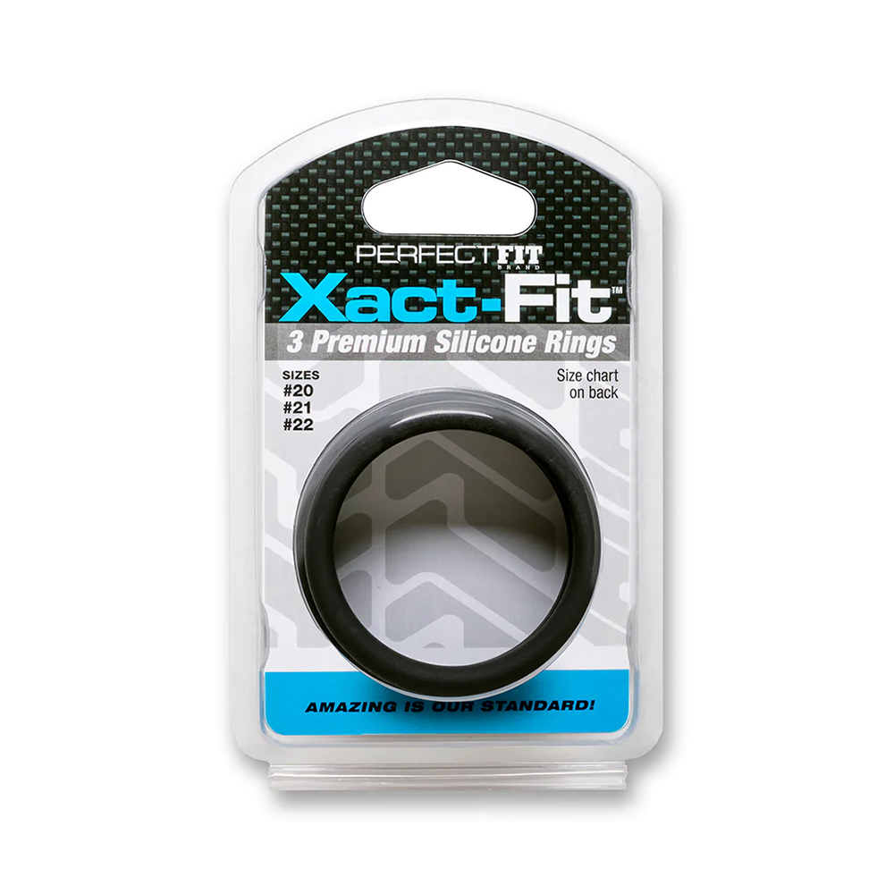 Perfect Fit-Xact-Fit Cockring 3-Pack L/XL