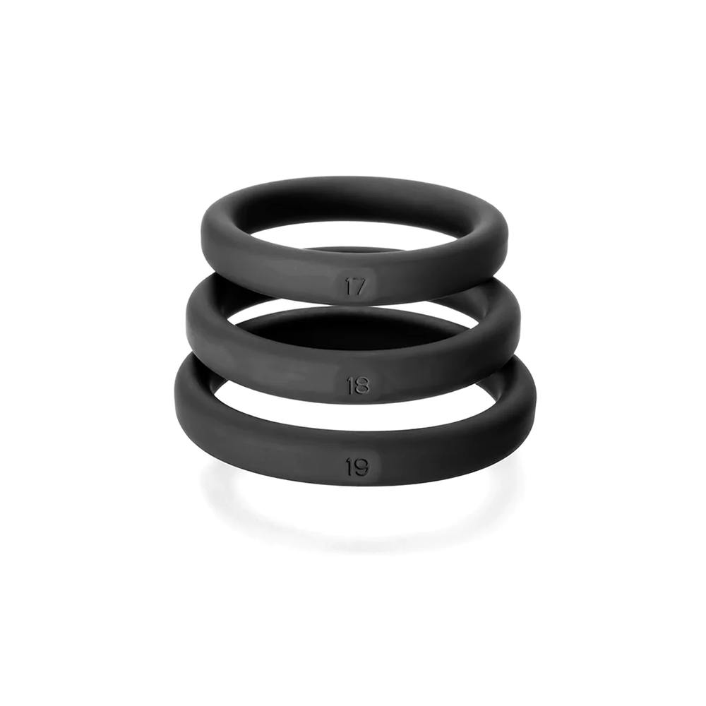Perfect Fit-Xact-Fit Cockring 3-Pack M/L