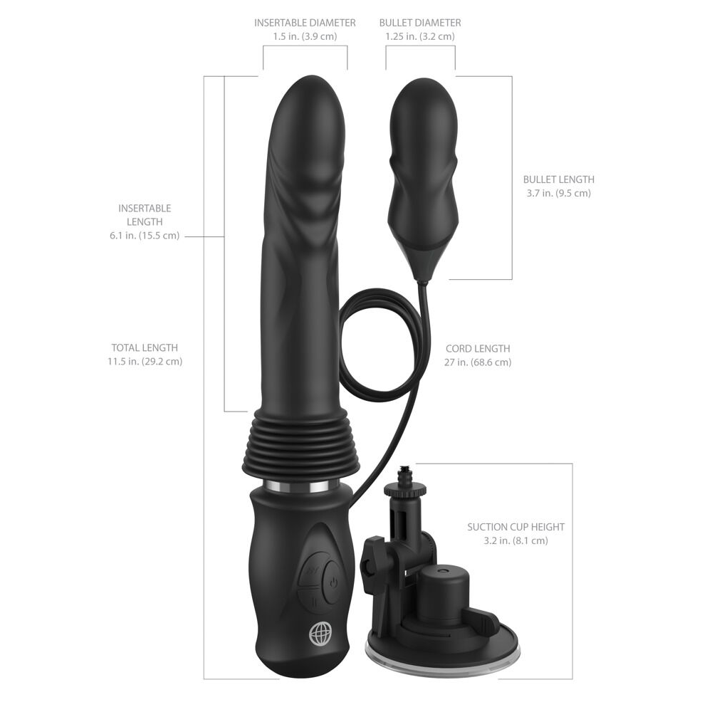 Pipedream-Ultimate Silicone Thruster