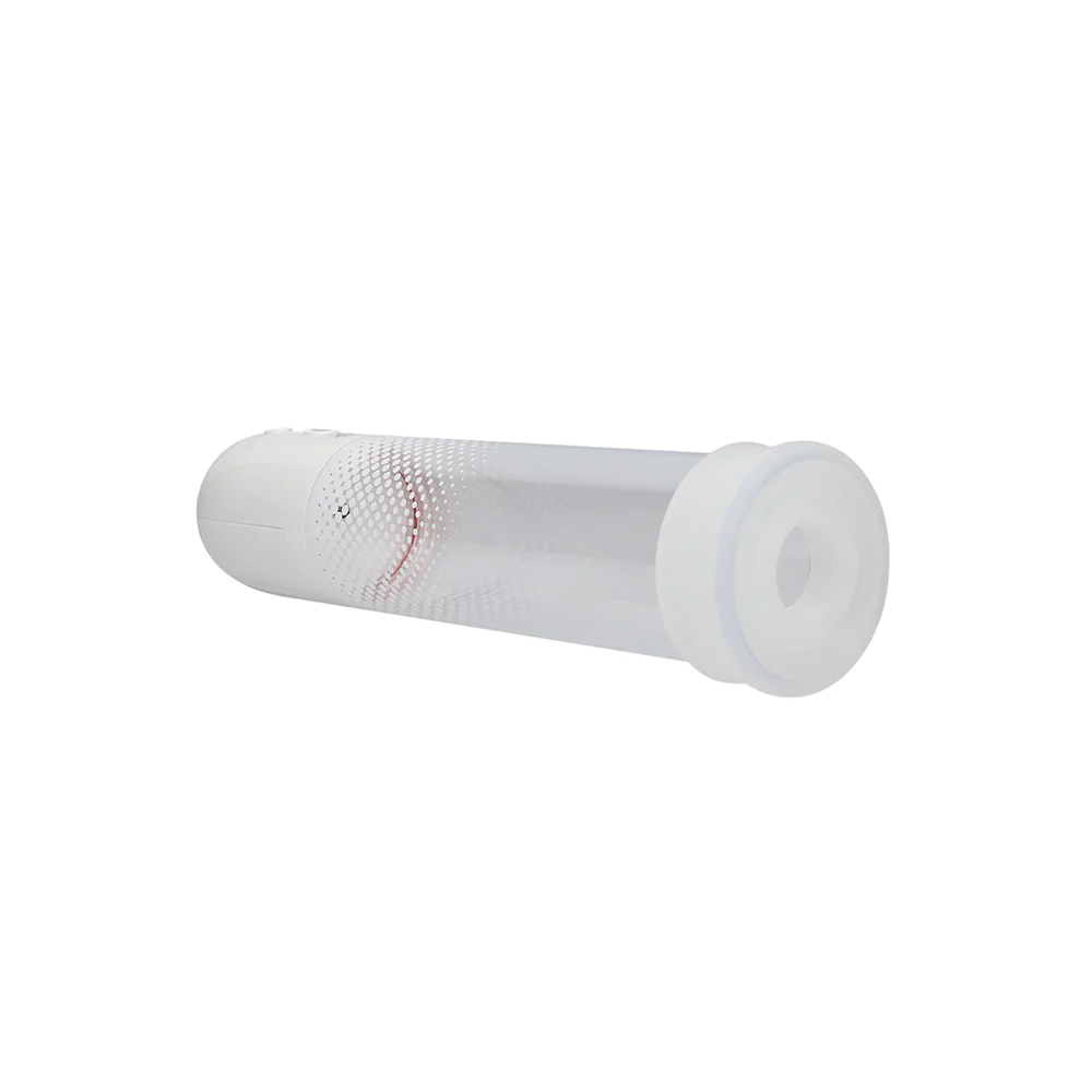 Pumped-Automatische Luv Penispomp Zilver