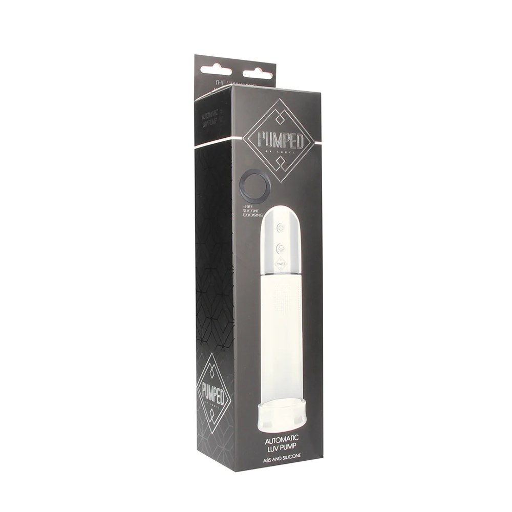 Pumped-Automatische Luv Penispomp Zilver