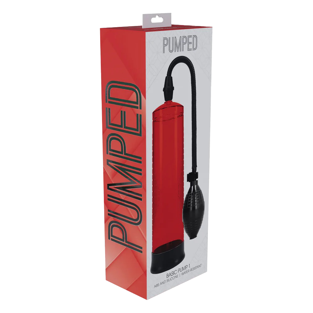 Pumped-Basispomp 1 - Waterbestendig - Rood