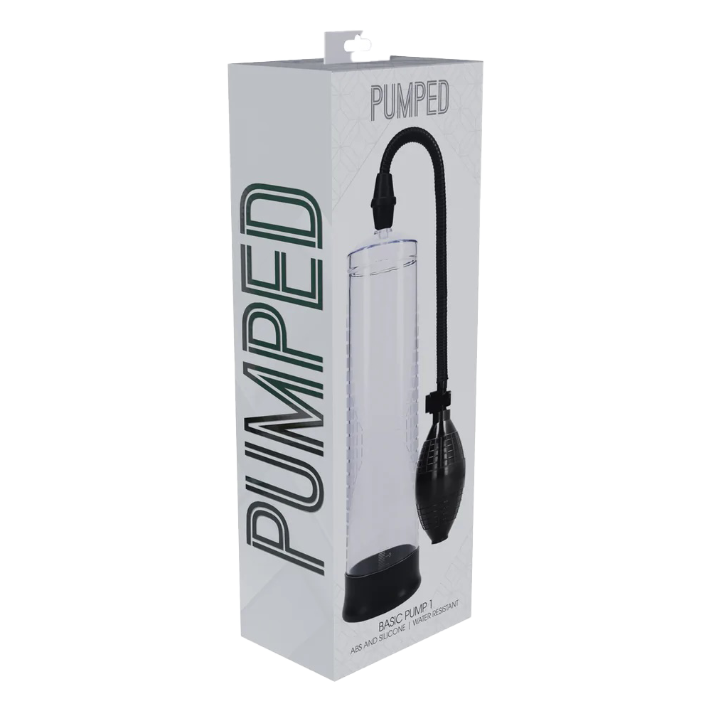 Pumped-Basispomp 1 - Waterbestendig - Transparant