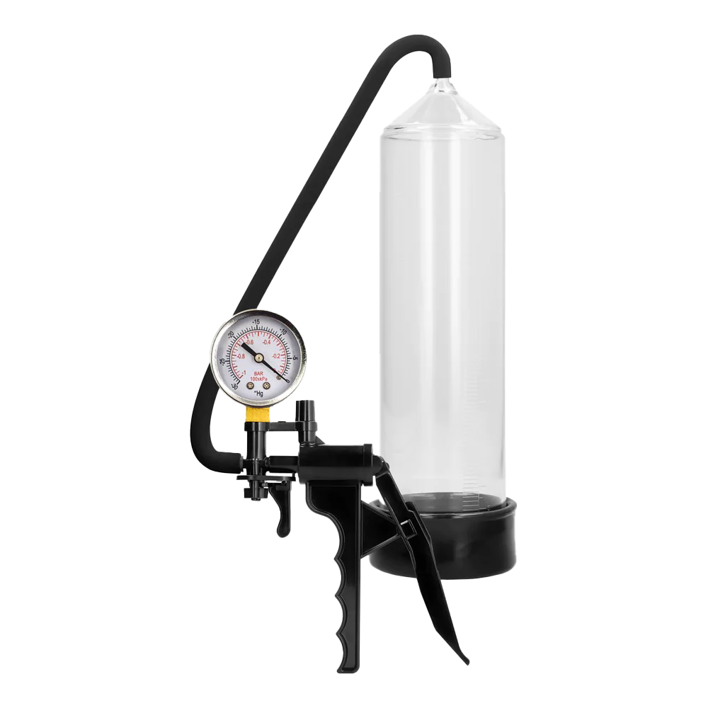 Pumped-Elite Pomp met PSI-meter