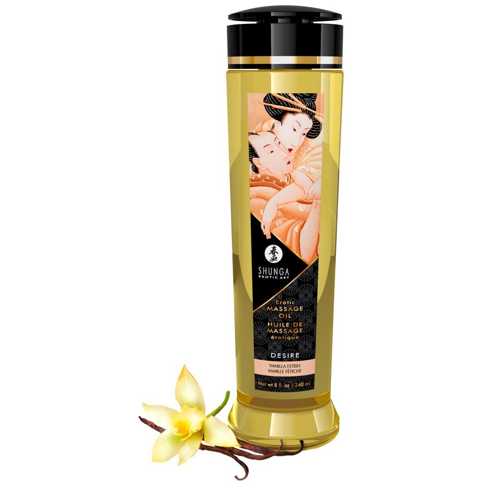 Shunga-Erotic Massage Oil Desire 250 ml/Vanilla