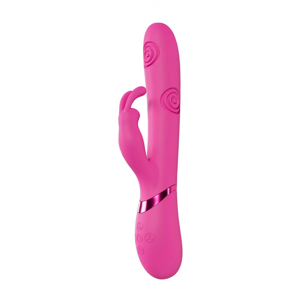 Vive-Mimi - G-Spot Vibrating and Tapping Rabbit - Pink