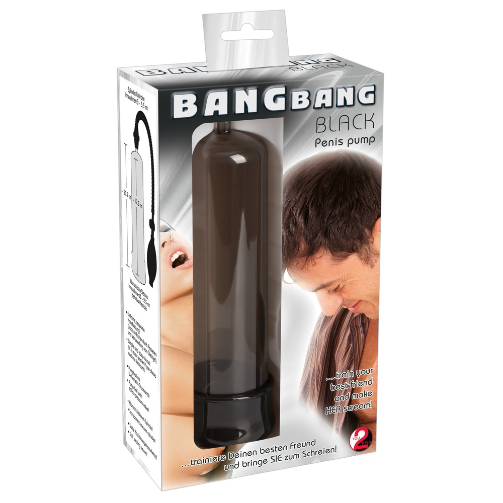 You 2 Toys-Bang Bang Penis Pomp Zwart