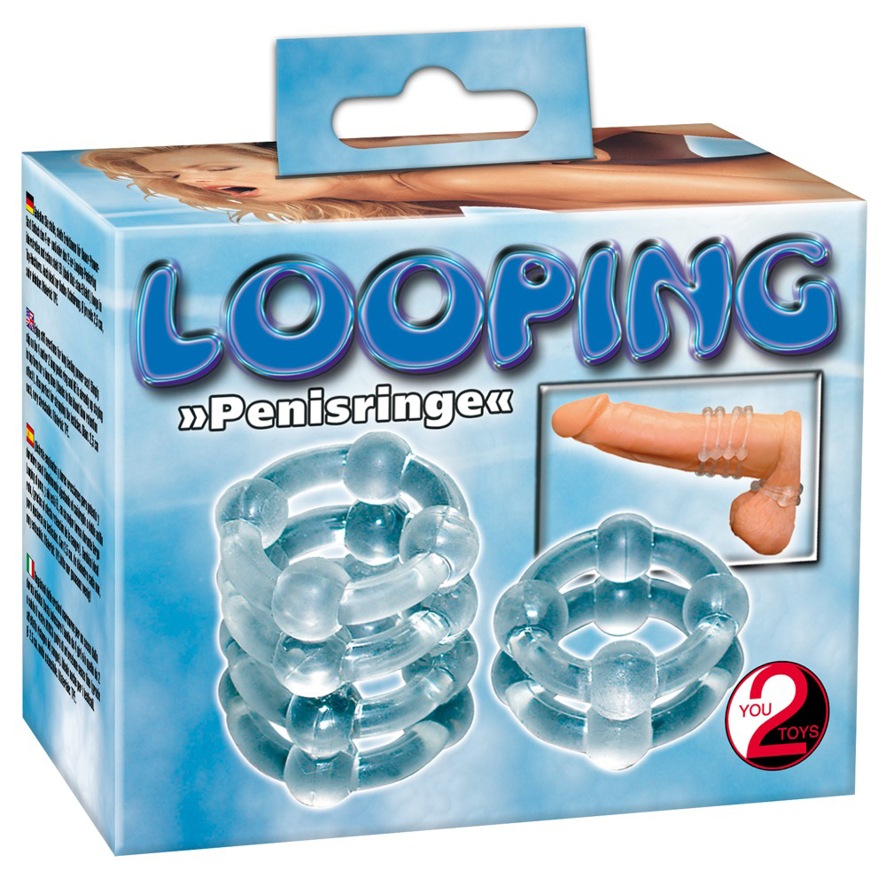You 2 Toys-Looping Siliconen Ringenset