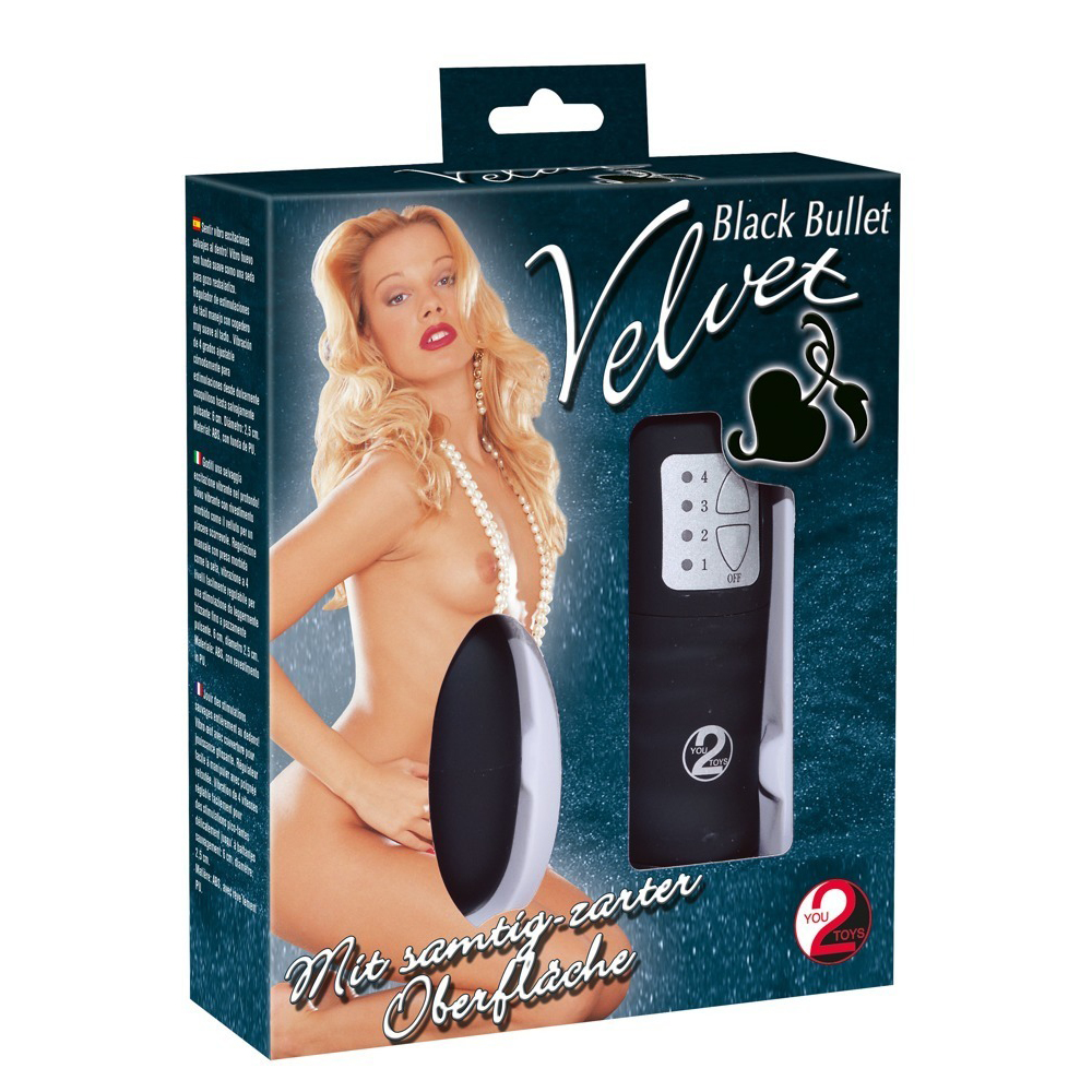 You 2 Toys-Velvet Black Bullet